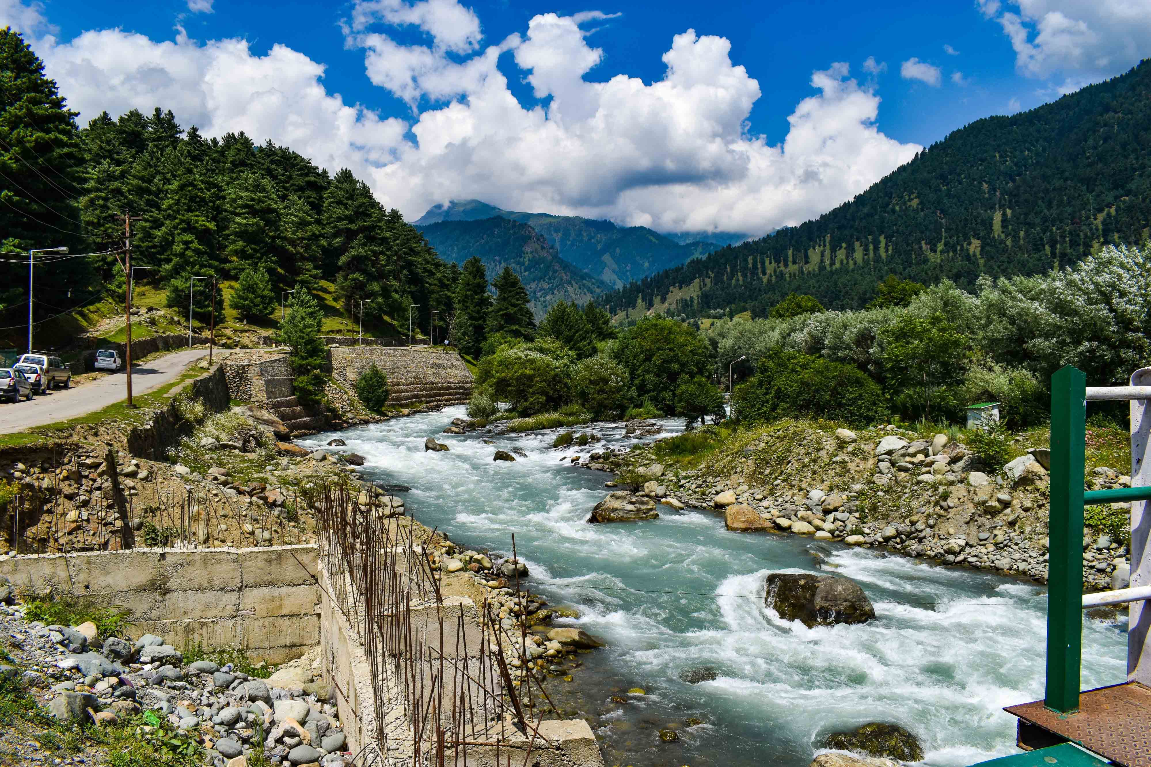 Lidder river at Pahalgam