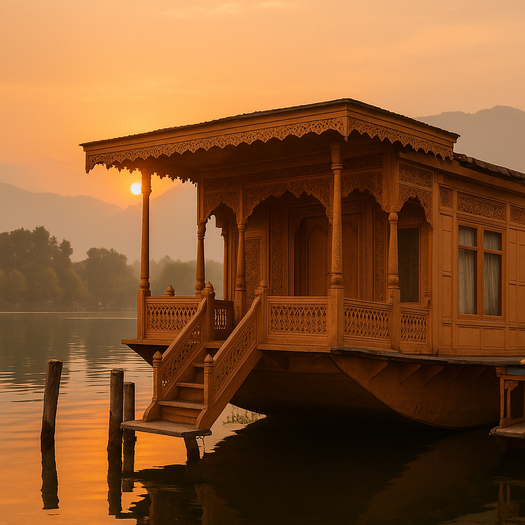 Deluxe Houseboat, Srinagar